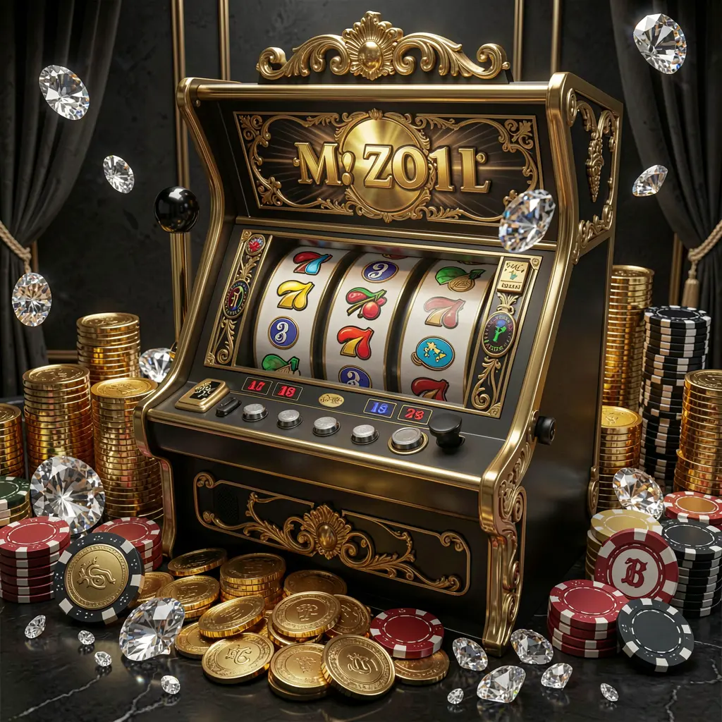 Pengedar kasino PSS777 yang bergaya dikelilingi syiling emas di hadapan hologram log masuk selamat untuk pemain di Malaysia PSS777 – Alami keterujaan slot klasik untuk pemain Malaysia
